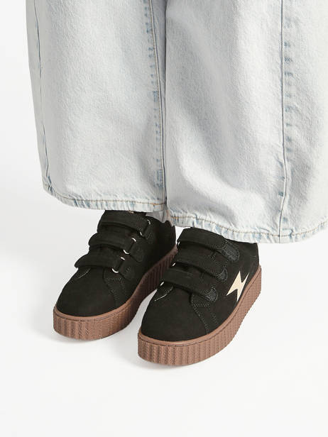 Platform Sneakers Vanessa wu Black women BK2954NR other view 1