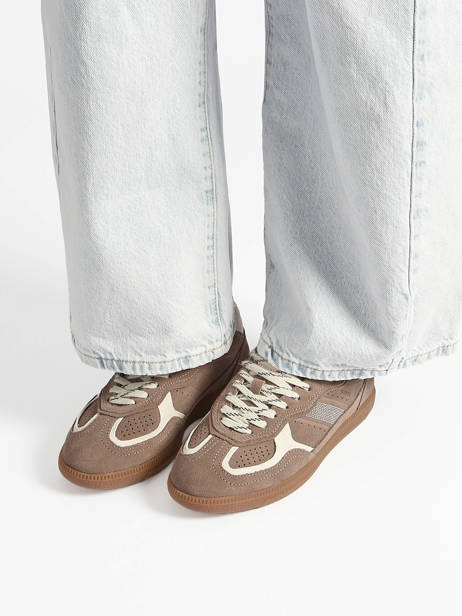 Sneakers Tb.490 In Leather Alohas Brown women 10047128 other view 1