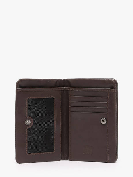 Wallet Wallet Leather Biba Brown wallet SFM4L other view 1