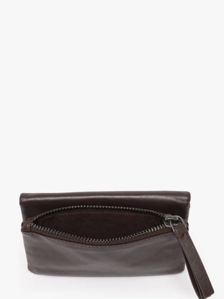 Wallet Wallet Leather Biba Brown wallet SFM4L other view 2