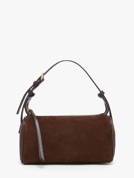 Bowling Bag Suede Leather Lancaster Brown suede 54