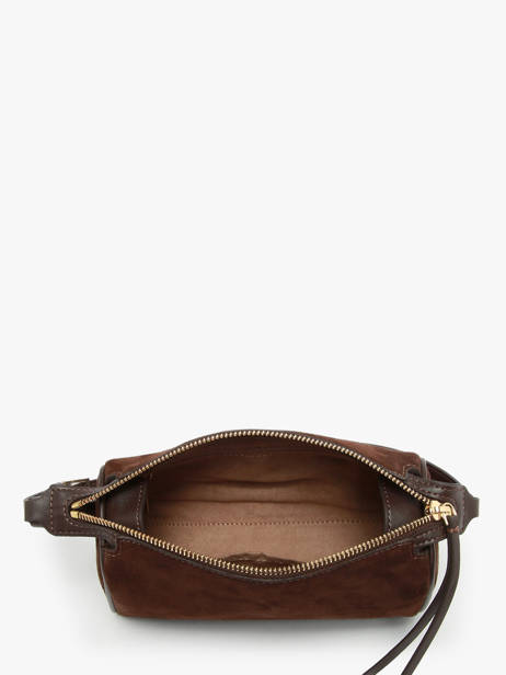 Bowling Bag Suede Leather Lancaster Brown suede 54 other view 2