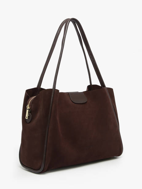Satchel Suede Ida Leather Lancaster Brown suede ida 102 other view 1