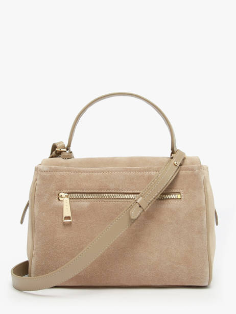 Shoulder Bag Suede Grace Leather Lancaster Beige suede grace 71 other view 3