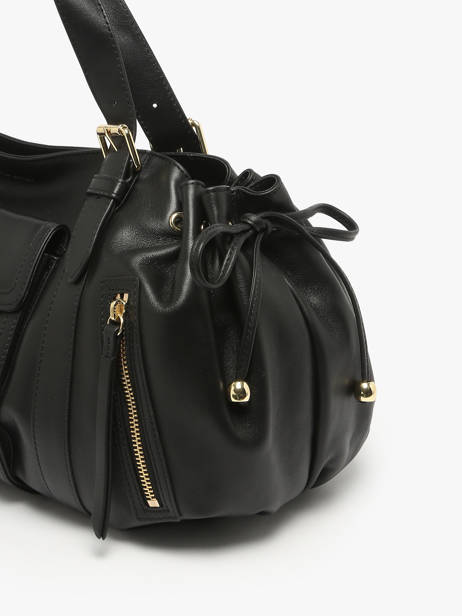 Shoulder Bag Icone Leather Gerard darel Black icone DES30410 other view 5