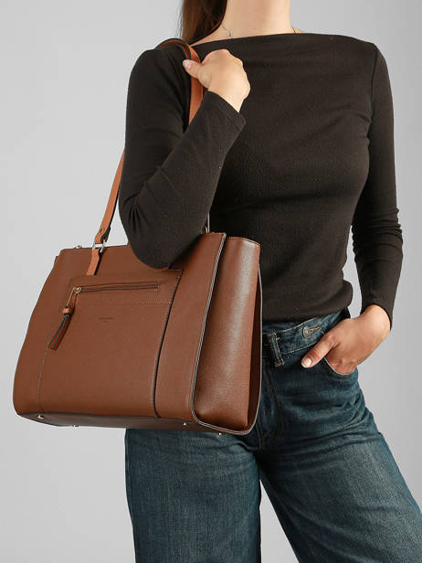 Shoulder Bag Mae Hexagona Brown mae 5620320 other view 1