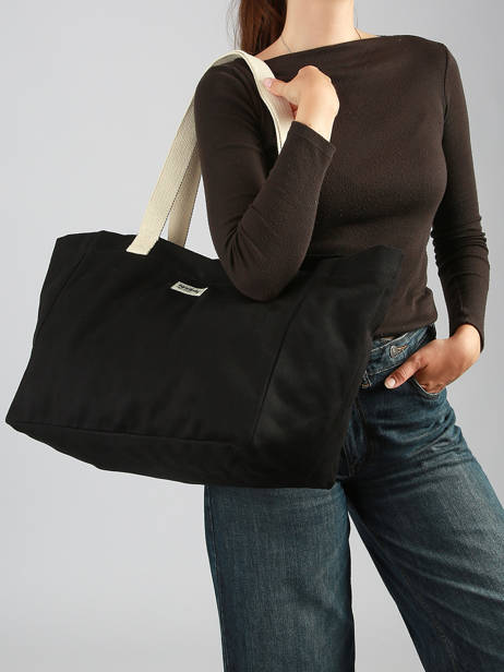 Shoulder Bag Best Seller Cotton Hindbag Black best seller CLAUDE other view 1