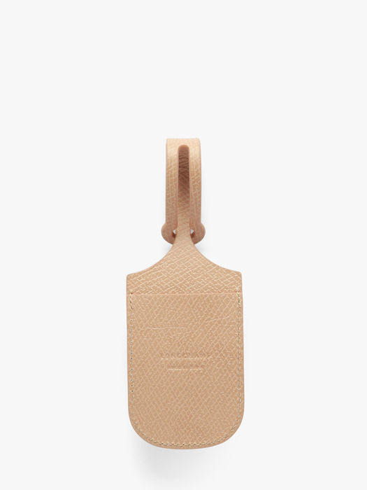Longchamp Porte-clés cuir pliage one Passport cover Beige