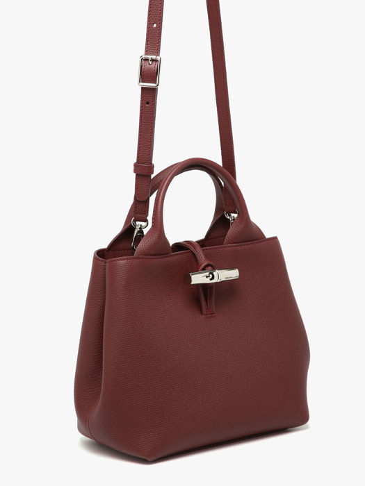 Longchamp Le roseau Handbag Red