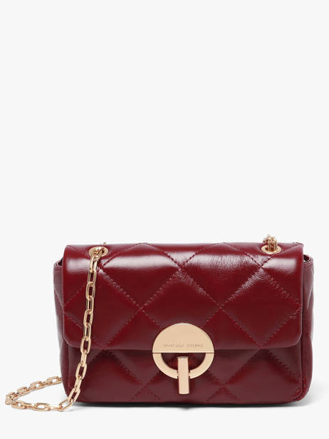 Medium Leather Moon Crossbody Bag Vanessa bruno Red moon 84V40533