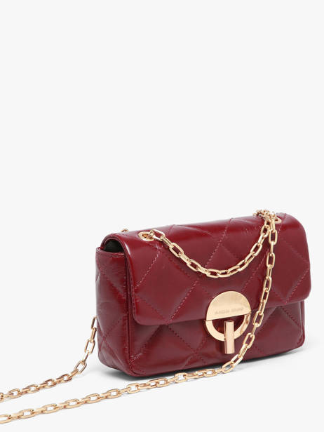 Medium Leather Moon Crossbody Bag Vanessa bruno Red moon 84V40533 other view 1