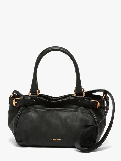 Small Lune Satchel Leather Vanessa bruno Black lune 11V40920