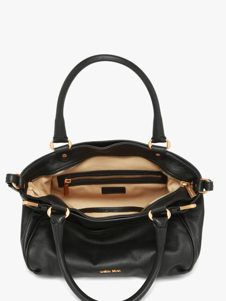 Small Lune Satchel Leather Vanessa bruno Black lune 11V40920 other view 4
