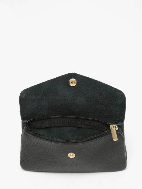 Porte-monnaie Caviar Cuir Milano Noir caviar CA23113O vue secondaire 1