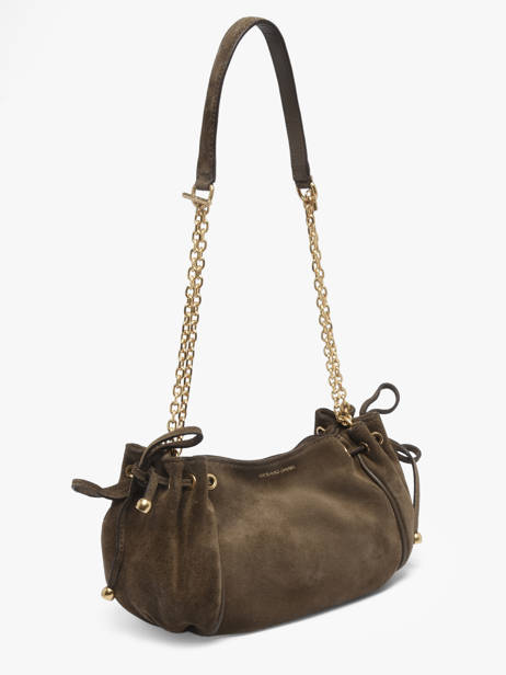Shoulder Bag Studio Leather Gerard darel Green studio DES07400 other view 1