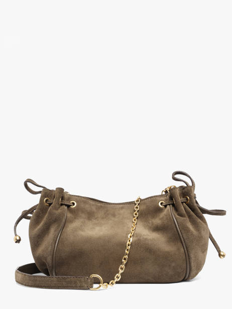 Shoulder Bag Studio Leather Gerard darel Green studio DES07400 other view 4