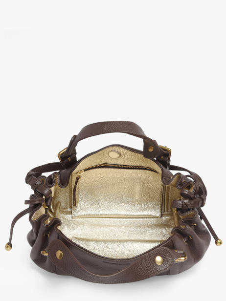 Sac Bandoulière Icone Cuir Gerard darel Marron icone DES73440 vue secondaire 3