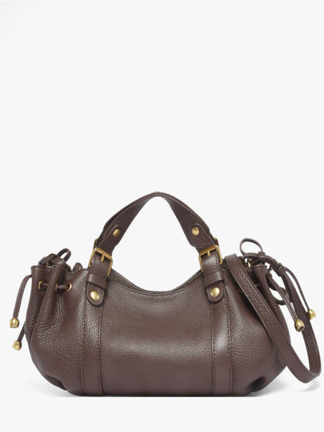 Sac Bandoulière Icone Cuir Gerard darel Marron icone DES73440 vue secondaire 4