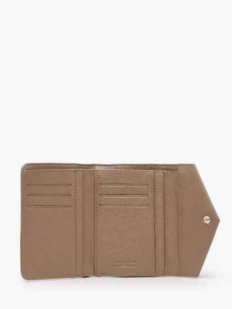 Coin Purse Foulonne Leather Lancaster Beige foulonne pm 29 other view 1