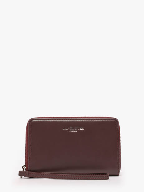 Wallet Paris Leather Lancaster Red paris pm 25