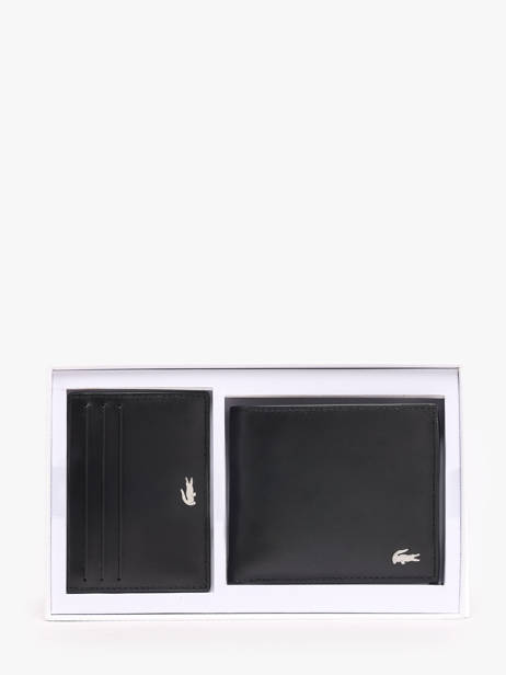 Wallet Leather Lacoste Black fg NH2505FG