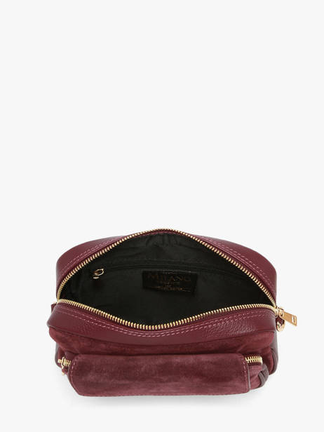 Shoulder Bag Velvet Caviar Leather Milano Violet velvet caviar VC25067 other view 2
