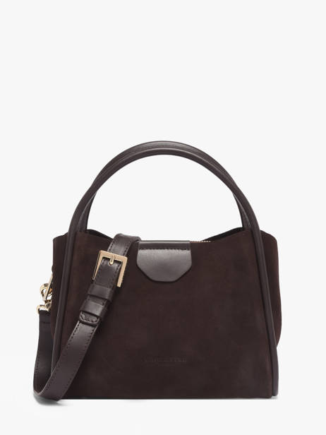 Sac Porté Main Suede Ida Cuir Lancaster Marron suede ida 100