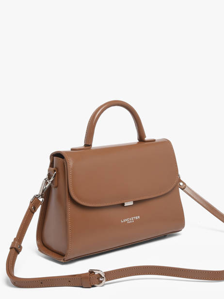 Medium Leather Suave Crossbody Bag Lancaster Beige suave even 17 other view 1