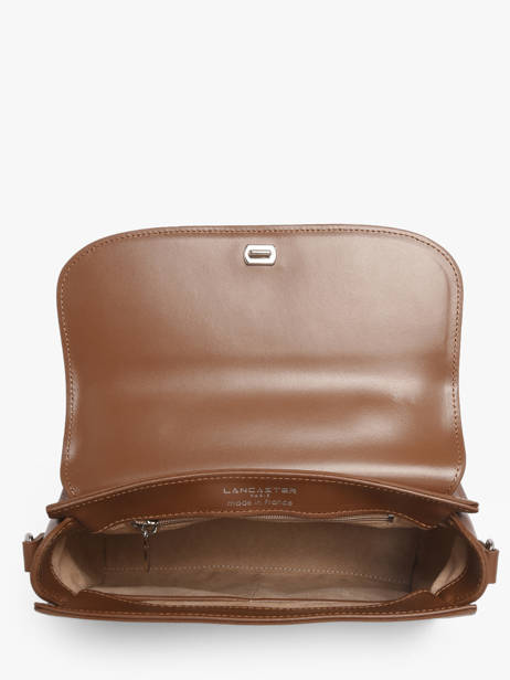 Medium Leather Suave Crossbody Bag Lancaster Beige suave even 17 other view 2