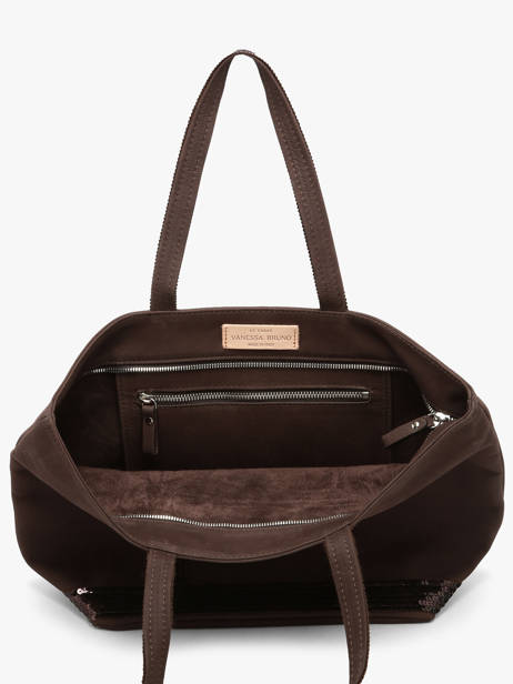 Satchel Cabas Cuir Leather Vanessa bruno Brown cabas cuir 8V40378 other view 3