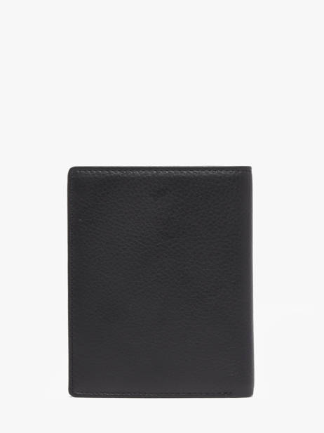 Wallet Foulonne Leather Yves renard Black foulonne 23425 other view 3