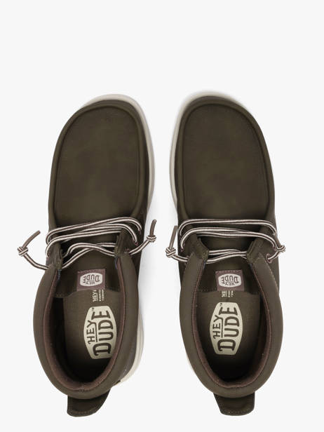 Moccasins Hey dude Green men 42051 other view 3