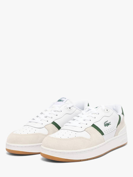 Sneakers In Leather Lacoste White men 2SMA0011 other view 1