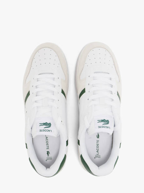 Sneakers In Leather Lacoste White men 2SMA0011 other view 3