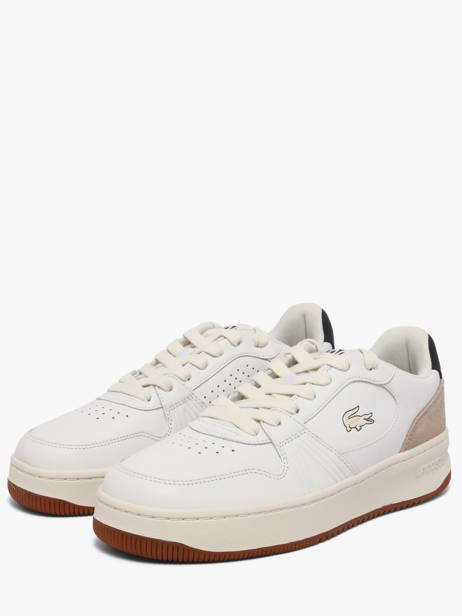 Sneakers In Leather Lacoste White men 2SMA0121 other view 1