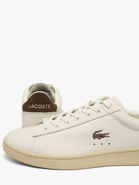 Sneakers In Leather Lacoste White men 2SMA0146 other view 2
