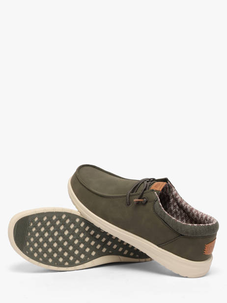 Moccasins Hey dude Green men 43352 other view 2