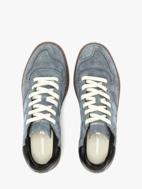 Sneakers In Leather Coolway Blue men 8683594 other view 3