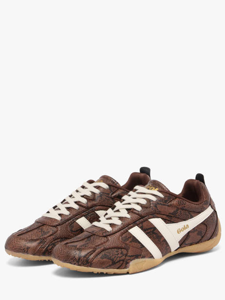 Sneakers Gola Brown women CLB939FW other view 1