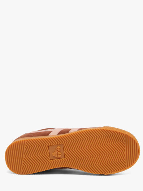 Sneakers In Leather Gola Brown women CLB538LK other view 4
