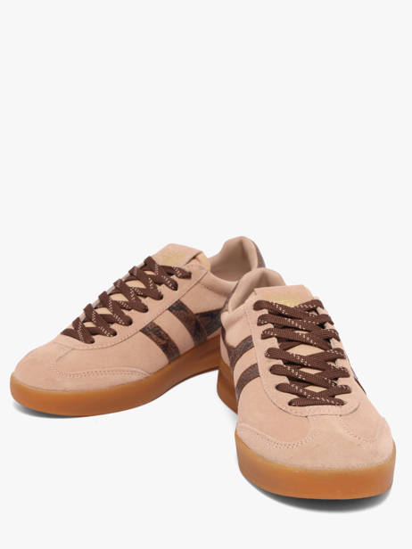 Sneakers In Leather Gola Pink women CLB919LC other view 2