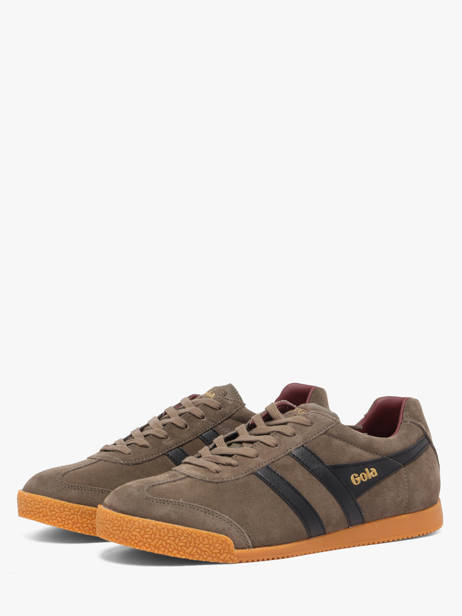 Sneakers In Leather Gola Gray men CMA192PN other view 1