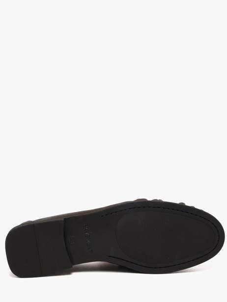Moccasins In Leather Pavement Brown women 24139779 other view 4