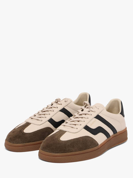 Sneakers In Leather Gant Beige men 33631374 other view 1