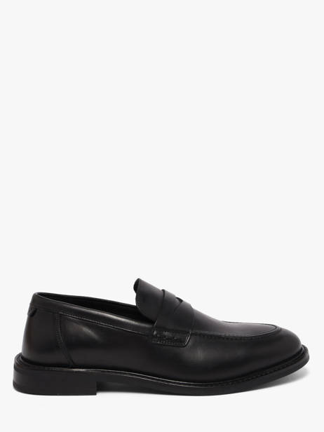 Moccasins In Leather Gant Black men 33671385