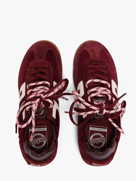 Sneakers In Leather Back 70 Red women 63 other view 3