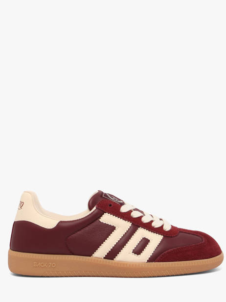 Sneakers In Leather Back 70 Red women 214