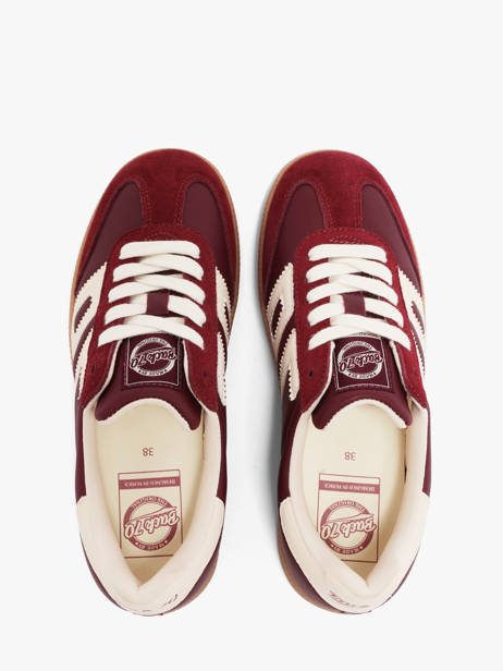 Sneakers In Leather Back 70 Red women 214 other view 3