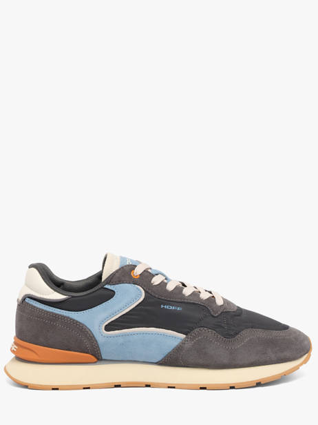 Sneakers In Leather Hoff Gray men 22602403