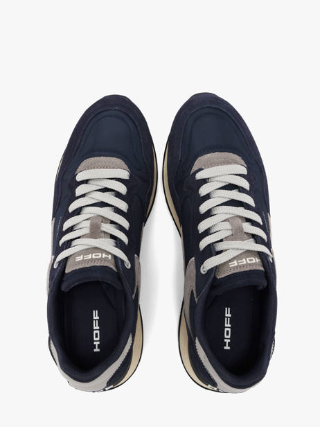 Sneakers In Leather Hoff Blue men 22602409 other view 3